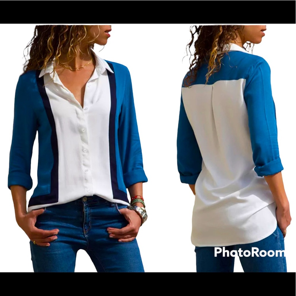 **NEW** Women’s Fashionable Office Long Sleeve Blouse